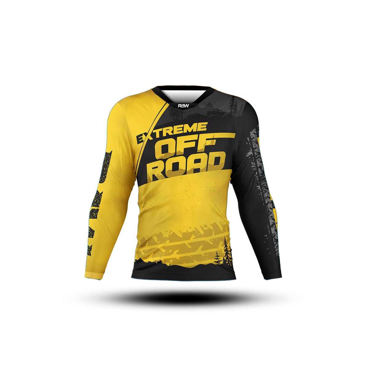 Off Road Riding Jersey RAW