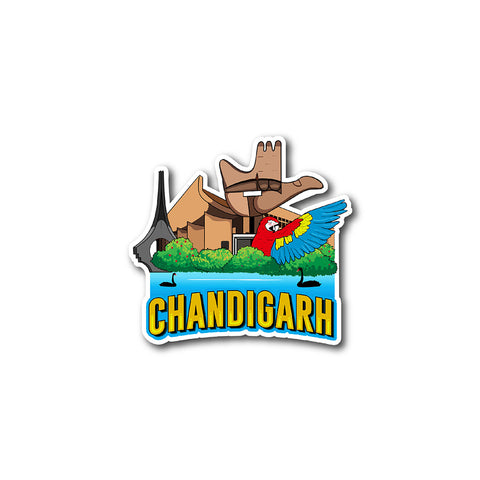 Chandigarh Sticker | Exploring India