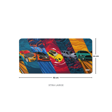 Head over Wheels | Desk Mat