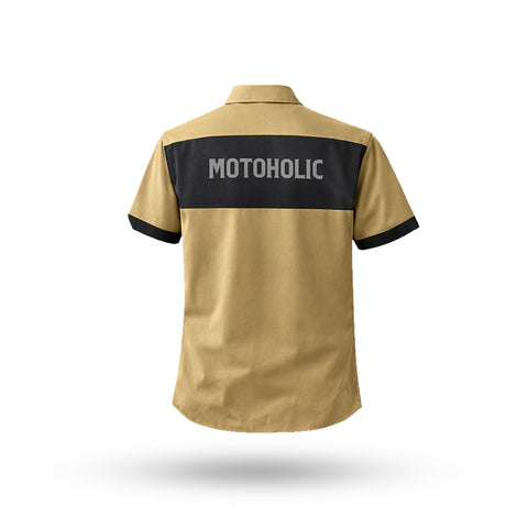 RAW Motoholic Shirt | Khaki