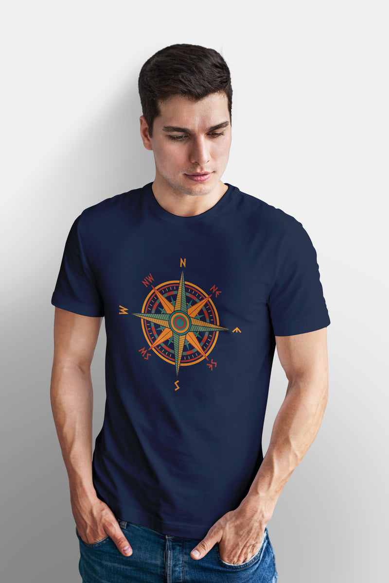 Classic Compass T Shirt Raw