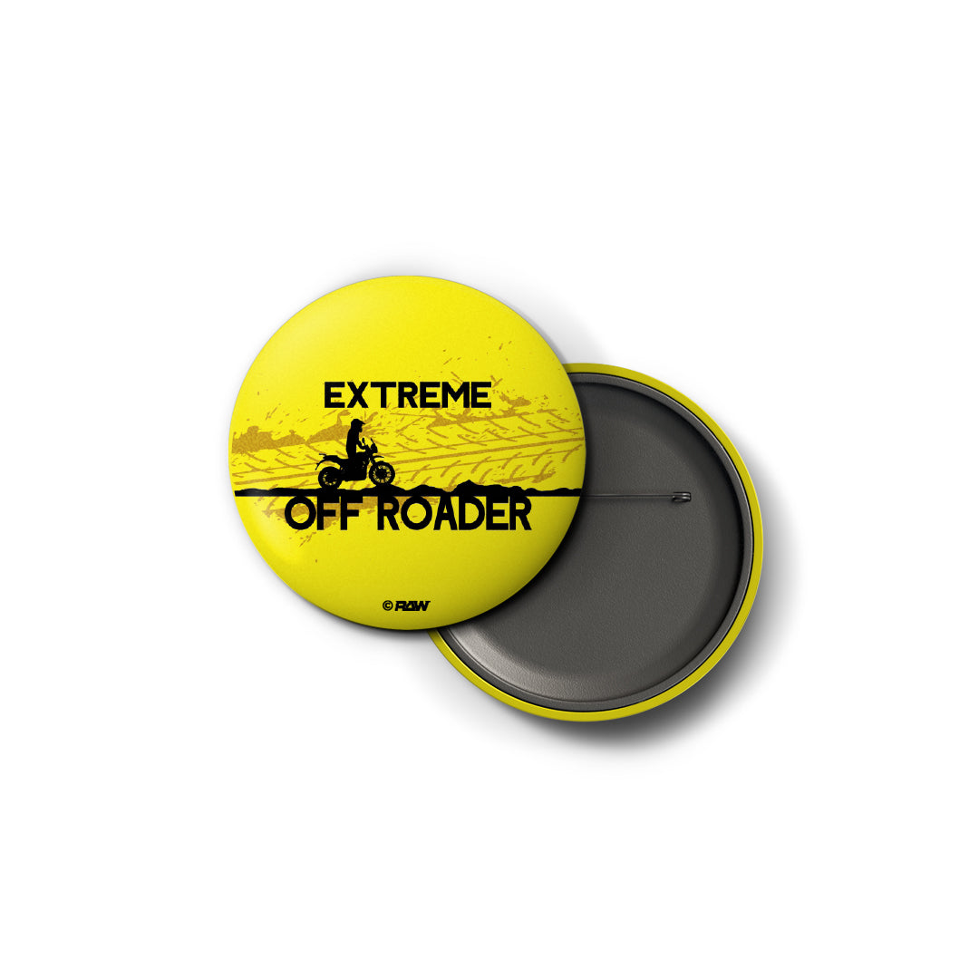Extreme Off-Roader | Pin Badge– RAW