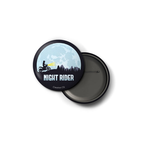 Night Rider | Pin Badge