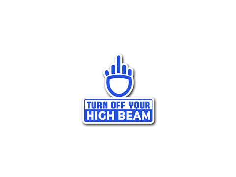 High Beam | Reflective Sticker