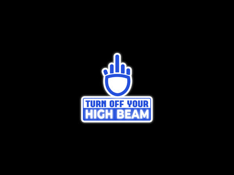 High Beam | Reflective Sticker