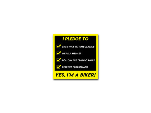 I Pledge | Reflective Sticker