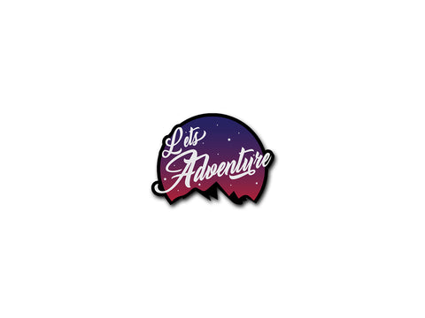 Let's Adventure | Sticker