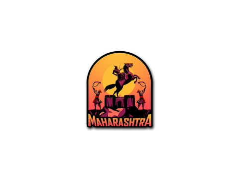 Maharashtra Sticker | Exploring India
