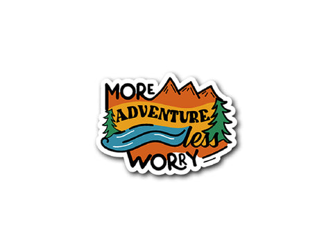 More Adventure | Sticker