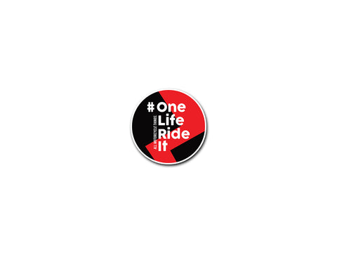 One Life Ride It Official | Sticker