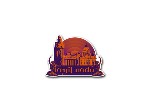 Tamil Nadu Sticker | Exploring India