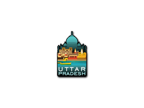 Uttar Pradesh Sticker | Exploring India